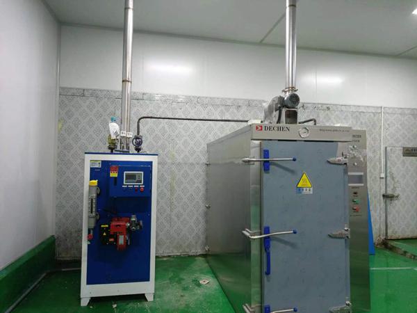 鑫达能蒸汽发生器用于食品加工行业