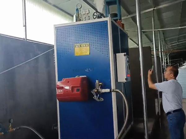 500kg蒸汽发生器用于汽车配件厂