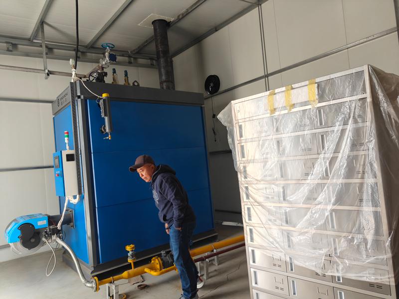 1吨蒸汽发生器用于鸡精加工厂